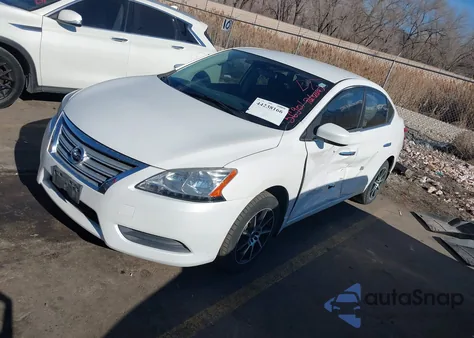 2014 Nissan Sentra Sv from USA, damaged, VIN 3N1AB7AP2EL695081